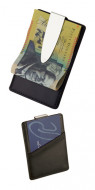 Leather Look Business Card Holder