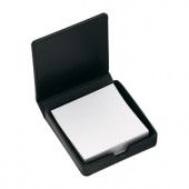 Leather Note Box With Pad