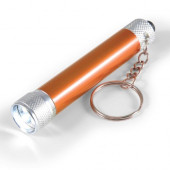 LED Aluminium Torch Keyring 