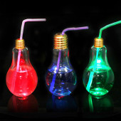 Light Bulb Shaped Plastic Bottle 