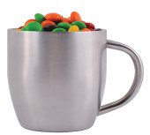 M&M's in Stainless Steel Double Wall Curved Mug 