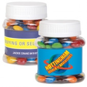 M&M's In Screw Cap Jar