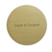 Mae Brass Candle Holder 