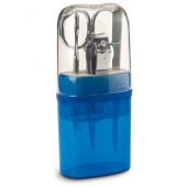 Manicure Set in Coloured Transparent Box