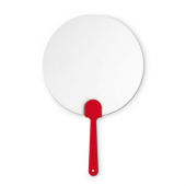 Manual Hand Fan with Transparent Surface 