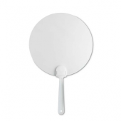 Manual Hand Fan with Transparent Surface 