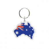 Map Of Australia Keyring