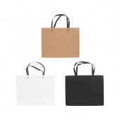 Medium Crosswise Paper Bag with Knitted Handle(320 x 250 x 110mm) 