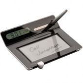 Memo Pad with Solar Clock