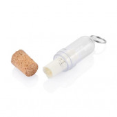 Message in a bottle keyring 