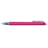 Metallic Ballpoint Pen with Chrome Tip