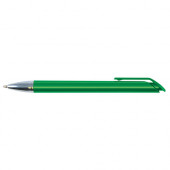 Metallic Ballpoint Pen with Chrome Tip 