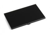 Metallic Coloured Business Card Holder 