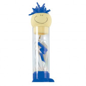 Mop Top Earbuds in Clear Tube 