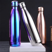 Multi-Coloured Stainless Steel Bottle 