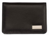 Nappa leather business card wallet