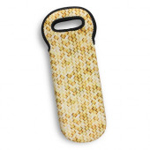 Natural Woven Wine Cooler Bag 
