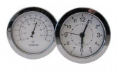 Nexus Swivel Clock w/ Thermometer