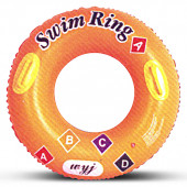 Orange Inflatable Swim Ring