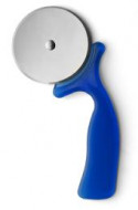Pizza Cutter with Coloured Plastic Handle  