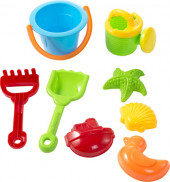 Plastic Beach Bucket 