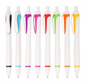 Plastic Push Button Pen  