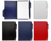 Pocket Notebook in Solid Plastic Case with Pen