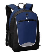 Polyester Backpack with One Zippered Compartment 