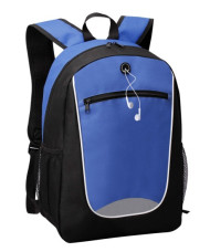 Polyester Backpack with One Zippered Compartment 