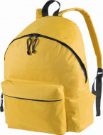 Polyester Backpack with Padded Shoulder Strap