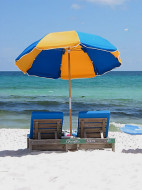 Printed Beach Umbrella 