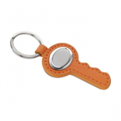 PU Key Shape Keyring 