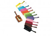 PU Leather Evan Luggage Tag