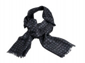 Quatuor Grey Wool Scarf