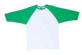 Raglan 3/4 Sleeve Cotton 