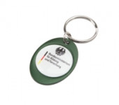 Rainbow Lightweight Aluminum Keyring