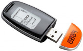 Rechargeable USB 3D Pedometer