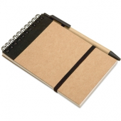Recycled Pocket Sized Notebook with Pen