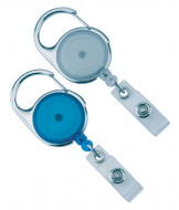 Retractable Badge Holder - Blue