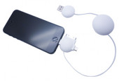 Retractable Bean Phone Charger 5 