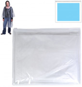 Reusable Polythene Poncho In PVC Pouch 