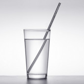 Reusable Stainless Steel Straw Set 