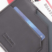 RFID Leather Passport Travel Wallet 