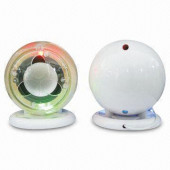 Round Mini Speaker with Lights