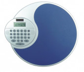 Round Mouse Pad with Calculator