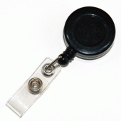 Round Retractable Card Holder  - for lanyards