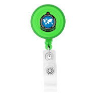 Round-Shaped Retractable Badge Holder 