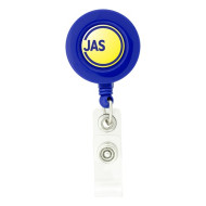 Round-Shaped Retractable Badge Holder 