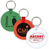 Round Soft PVC Keytags