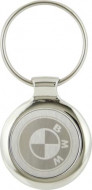 Round Solid Metal Keyring